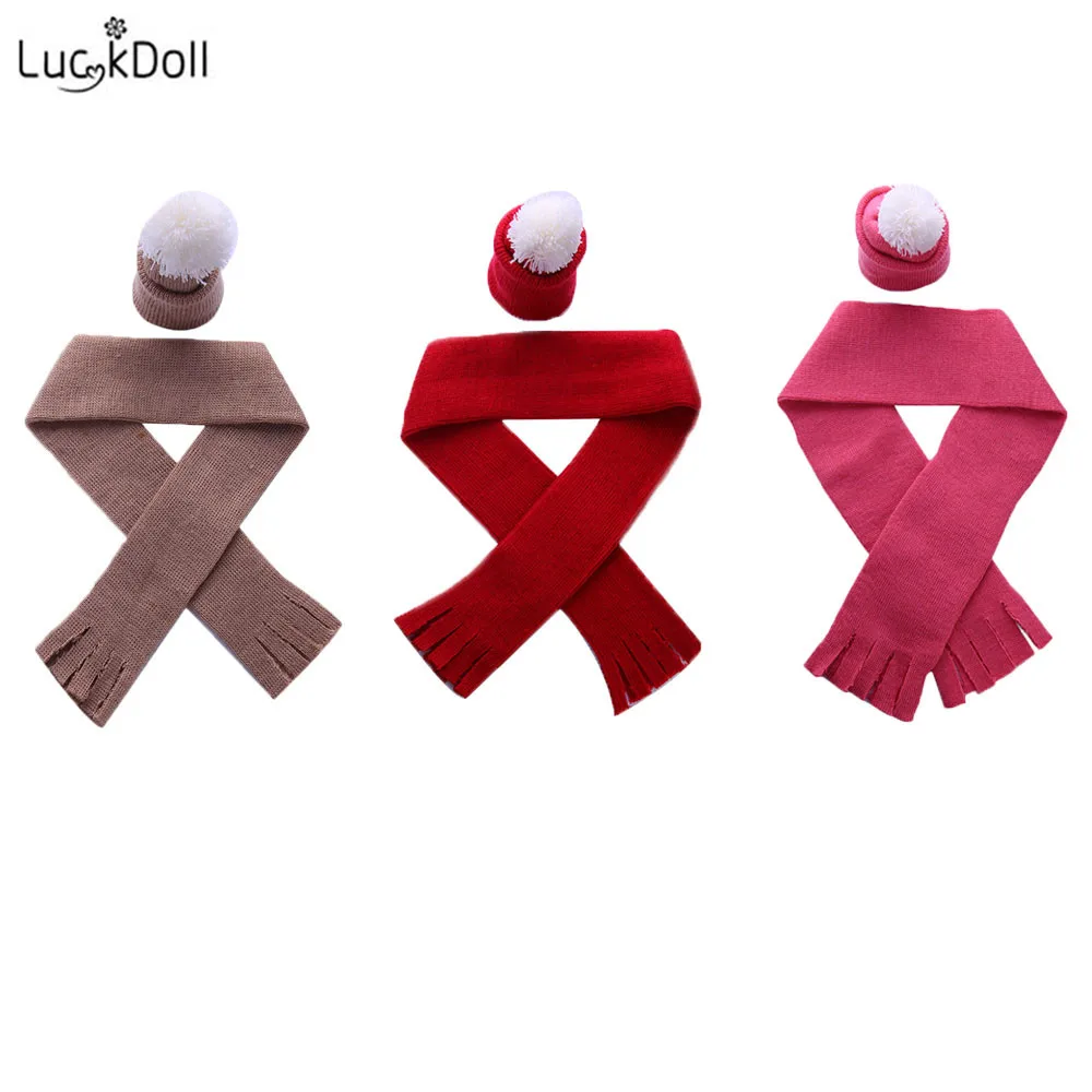 Lucky Doll New knitted scarf + Hat suitable for 14.5 inch doll American Wiley blessing doll doll accessories
Lucky Doll New knitted scarf + Hat suitable for 14.5 inch doll American Wiley blessing doll doll accessories