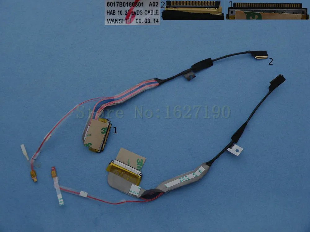 NEW Laptop Cable For HP mini500 mini700 Mini 1000 10.2" PN: 6017B0180301 Notebook LCD LVDS CABLE
NEW Laptop Cable For HP mini500 mini700 Mini 1000 10.2" PN: 6017B0180301 Notebook LCD LVDS CABLE
