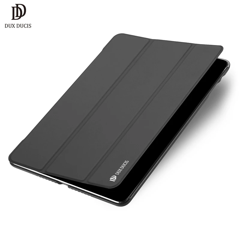 Для iPad 9 7 2017 чехол A1822 DUX DUCIS Роскошный PU кожаный умный флип-чехол для нового дюймов