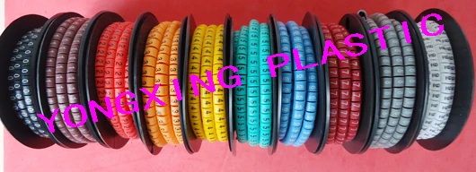 10 roll(10000pcs)/lot EC-1 2.5mm square mark cable 10 different number and color
10 roll(10000pcs)/lot EC-1 2.5mm square mark cable 10 different number and color