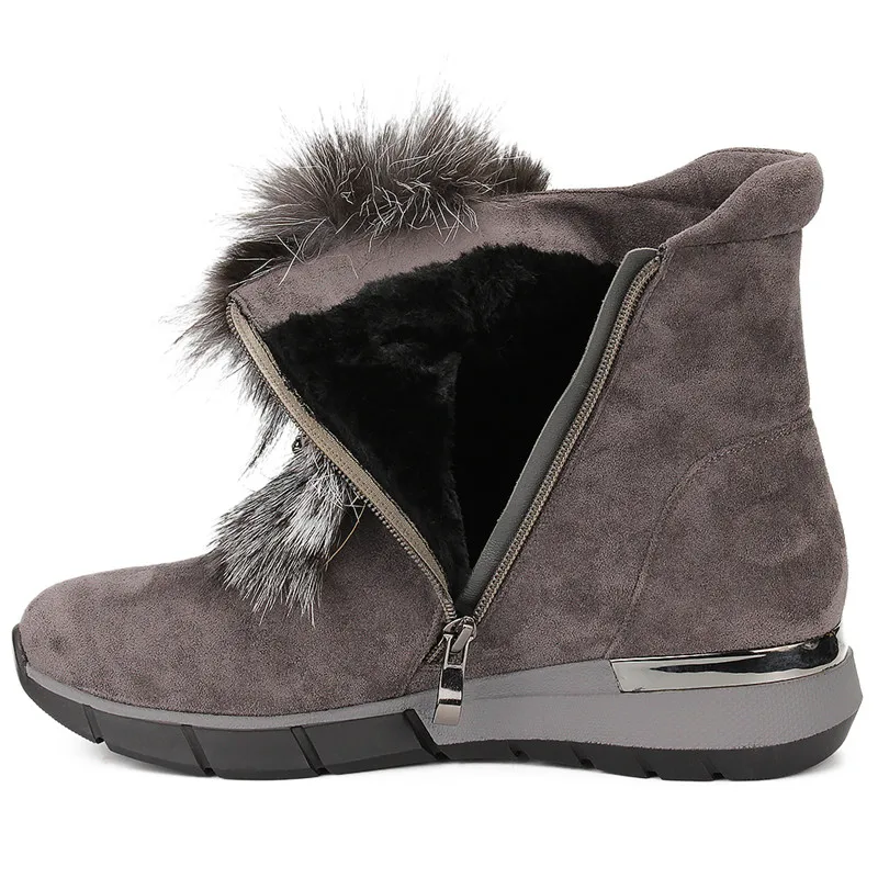 DORATASIA 2019 New Arrivals Dropship Large Size 35-41 Zip Up Ankle Boots Women Shoes Woman Add Fur Winter Shoes Woman Boots
DORATASIA 2019 New Arrivals Dropship Large Size 35-41 Zip Up Ankle Boots Women Shoes Woman Add Fur Winter Shoes Woman Boots
