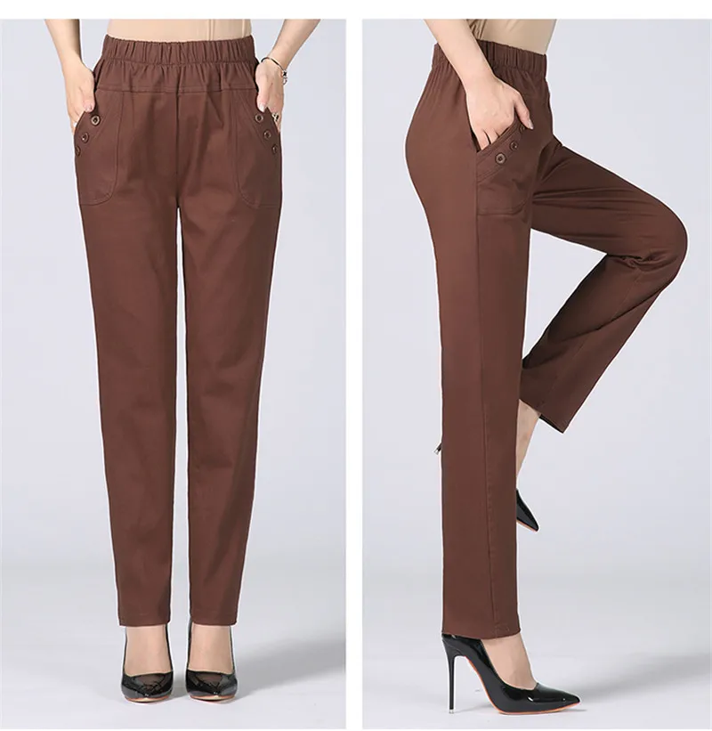 Plus Size 5XL Women Pantalon Femme Work Office Ladies Pants High Waist Stretch Long Pants Women Cotton Straight Trousers RE2242
Plus Size 5XL Women Pantalon Femme Work Office Ladies Pants High Waist Stretch Long Pants Women Cotton Straight Trousers RE2242