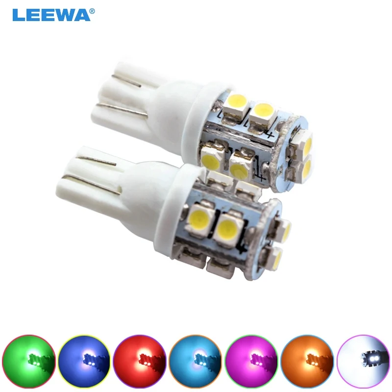 LEEWA 50pc Bright T10 Wedge 168 194 W5W Car LED Light Bulbs 1210 10SMD 12V 7 Colors White,Red,Yellow,Green,Blue,Pink,Ice blue
LEEWA 50pc Bright T10 Wedge 168 194 W5W Car LED Light Bulbs 1210 10SMD 12V 7 Colors White,Red,Yellow,Green,Blue,Pink,Ice blue