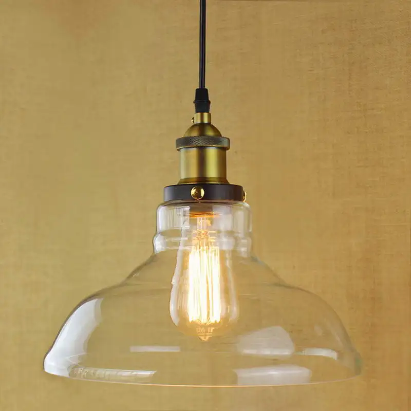 Retro Vintage nostalgic Style Edison bulb Glass pendant lighting for kitchen Restaurant Cafe Decoration E27
Retro Vintage nostalgic Style Edison bulb Glass pendant lighting for kitchen Restaurant Cafe Decoration E27