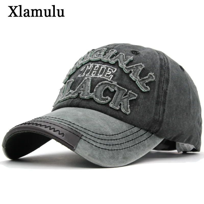Бейсболка Xlamulu в стиле ретро для мужчин и женщин брендовая Кепка с эффектом