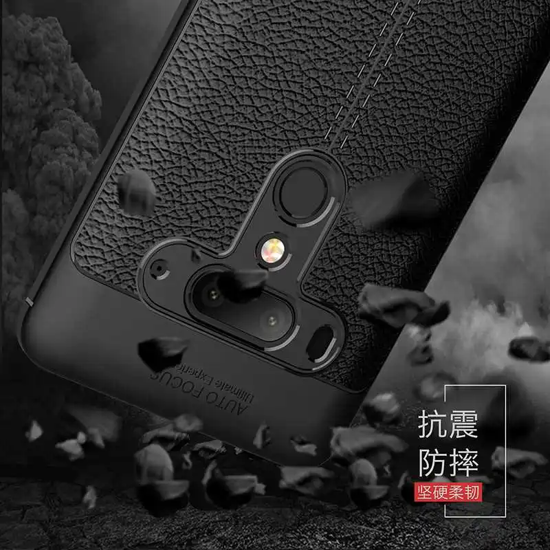Противоударный мягкий чехол Mokoemi Lichee 6 0 дюйма для HTC U12 Plus телефона | Мобильные