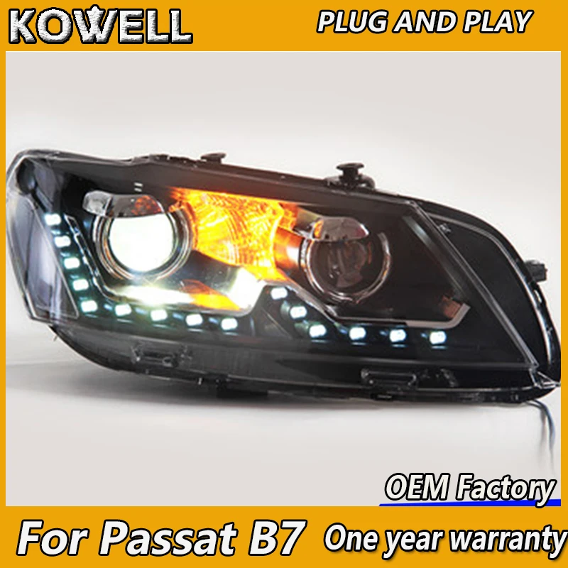 Фары автомобильные KOWELL для VW Volkswagen Passat B7 2011-2015, фары светодиодсветодиодный фары, биксеноновые фары дальнего и ближнего света DRL, фары
Фары автомобильные KOWELL для VW Volkswagen Passat B7 2011-2015, фары светодиодсветодиодный фары, биксеноновые фары дальнего и ближнего света DRL, фары