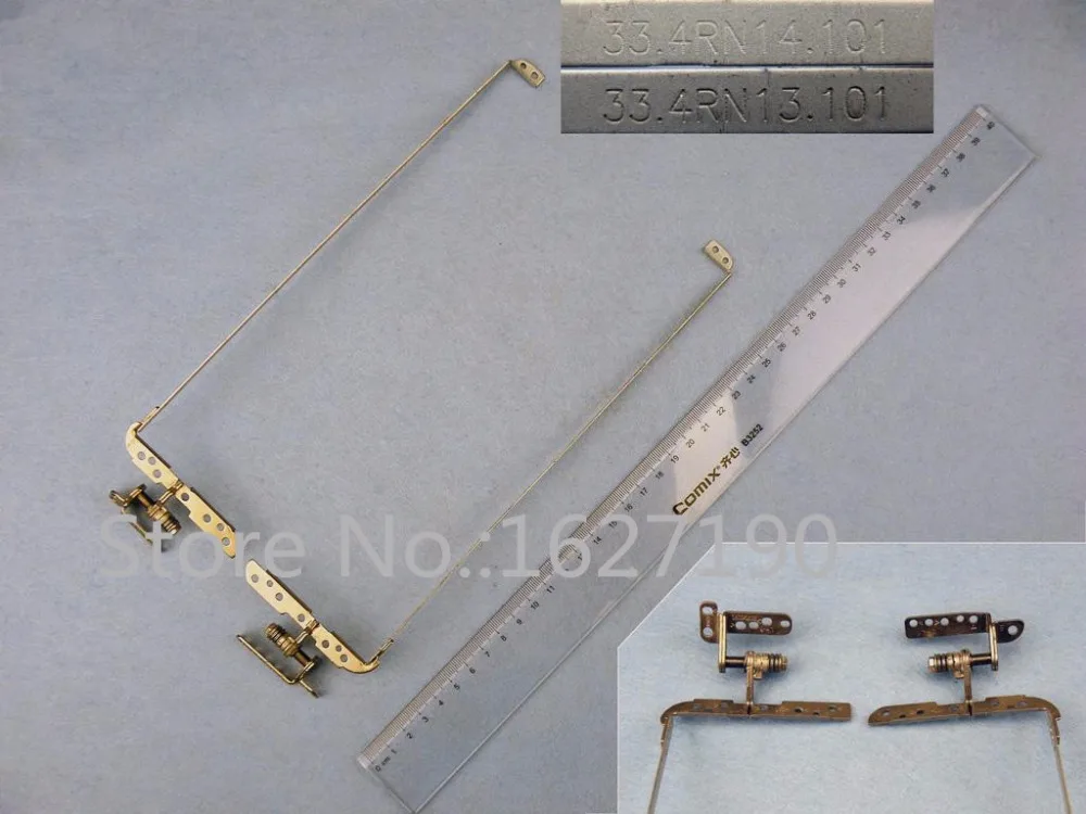New Original Laptop LCD Hinge for HP Pavilion DV7-6000 17" PN:33.4RN14.101 33.4RN13.101 Left Right Screen Lcd Hinges
New Original Laptop LCD Hinge for HP Pavilion DV7-6000 17" PN:33.4RN14.101 33.4RN13.101 Left Right Screen Lcd Hinges