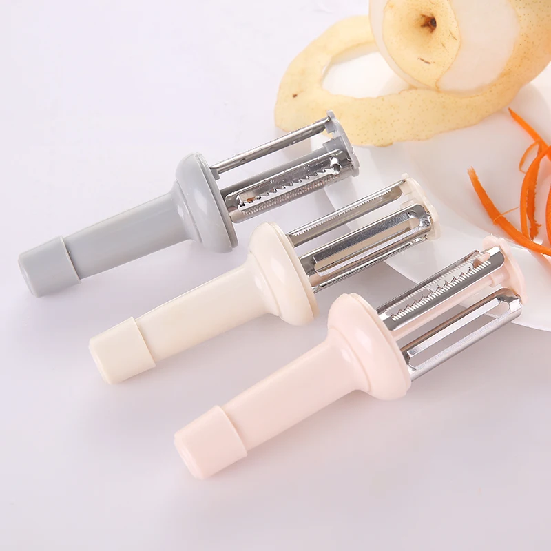 050 Kitchen Shredder Peeler Cutter Multi Peel Stainless Steel Zesters Kitchen Tools Magic Trio Peeler 4*1.8*14cm
050 Kitchen Shredder Peeler Cutter Multi Peel Stainless Steel Zesters Kitchen Tools Magic Trio Peeler 4*1.8*14cm