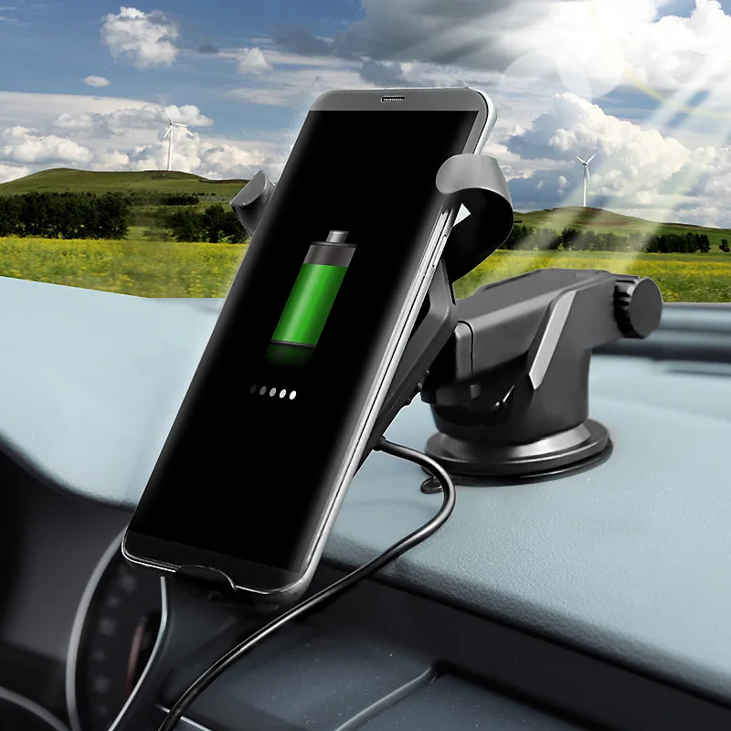 Wireless Charger Charging Pad Car Mount Air Vent Phone Holder Chager For Samsung Galaxy Note5 S6 S7 S8 Edge Plus iPhone8 Plus
Wireless Charger Charging Pad Car Mount Air Vent Phone Holder Chager For Samsung Galaxy Note5 S6 S7 S8 Edge Plus iPhone8 Plus