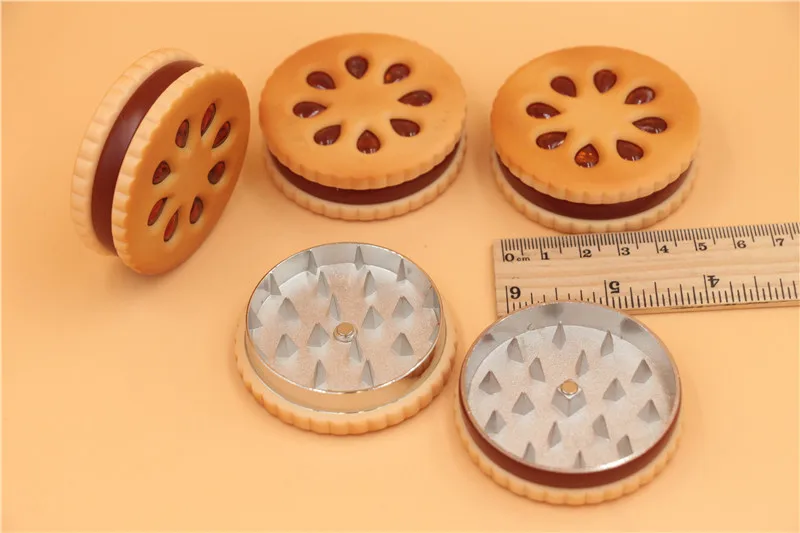 6pcs zinc alloy biscuit shape 2 part tobacco spice grinder crank crusher cigarette smoking herb grinder grind metal hand muller
6pcs zinc alloy biscuit shape 2 part tobacco spice grinder crank crusher cigarette smoking herb grinder grind metal hand muller