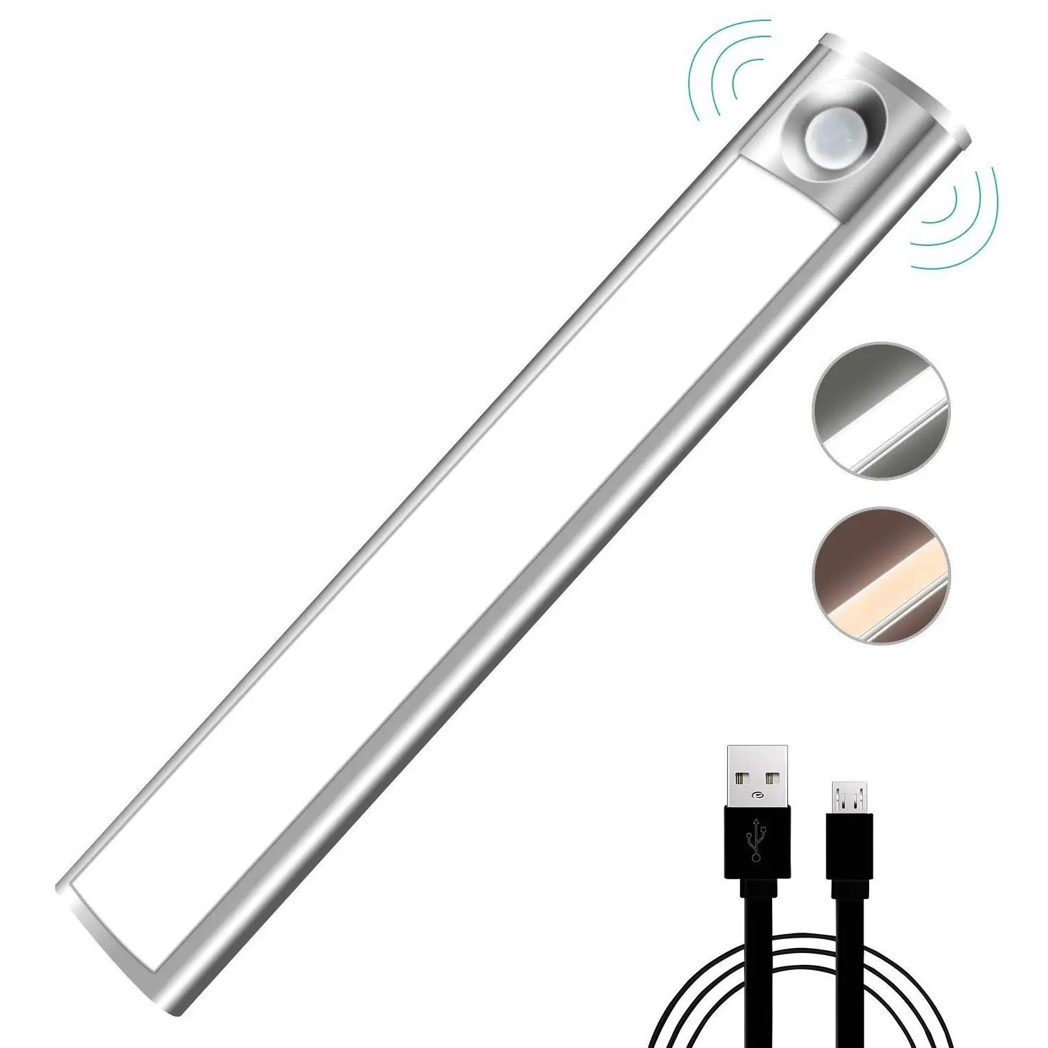 SHGO-Motion Sensor Light, LED Cupboard Night Light USB Rechargeable Automatic 33 LED with Magnetic Adhesive Tape
SHGO-Motion Sensor Light, LED Cupboard Night Light USB Rechargeable Automatic 33 LED with Magnetic Adhesive Tape