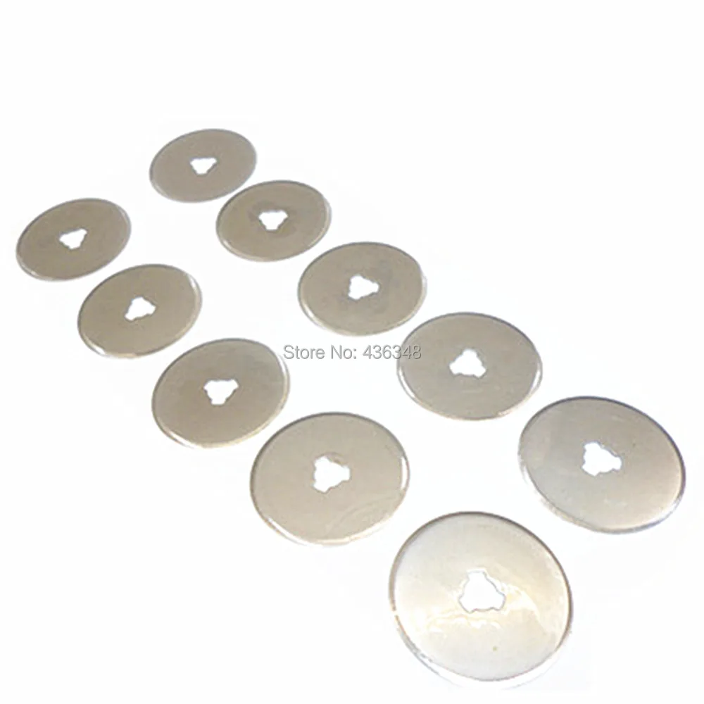 10pcs 28mm Circular Cut Blade Patchwork Fabric Leather Craft Rotary Cutter Blades Quilters Sewing Quilting Paper Cutting Craft
10pcs 28mm Circular Cut Blade Patchwork Fabric Leather Craft Rotary Cutter Blades Quilters Sewing Quilting Paper Cutting Craft