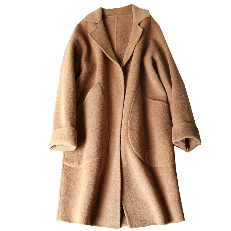 Good Quality 2018 New Autumn Wool Coats Women Winter Overcoat 100% Wool Coat Long Coats Women's Plus Size Woolen Coat Cashmere
Good Quality 2018 New Autumn Wool Coats Women Winter Overcoat 100% Wool Coat Long Coats Women's Plus Size Woolen Coat Cashmere