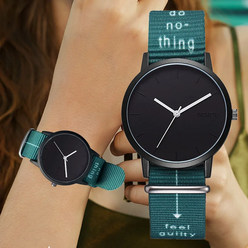 Casual Sports Quartz Watches For Women Vintage Canvas Dress Clock 2019 Fashion Design Luxury Women's Fashion Wrist Female Watch
Casual Sports Quartz Watches For Women Vintage Canvas Dress Clock 2019 Fashion Design Luxury Women's Fashion Wrist Female Watch