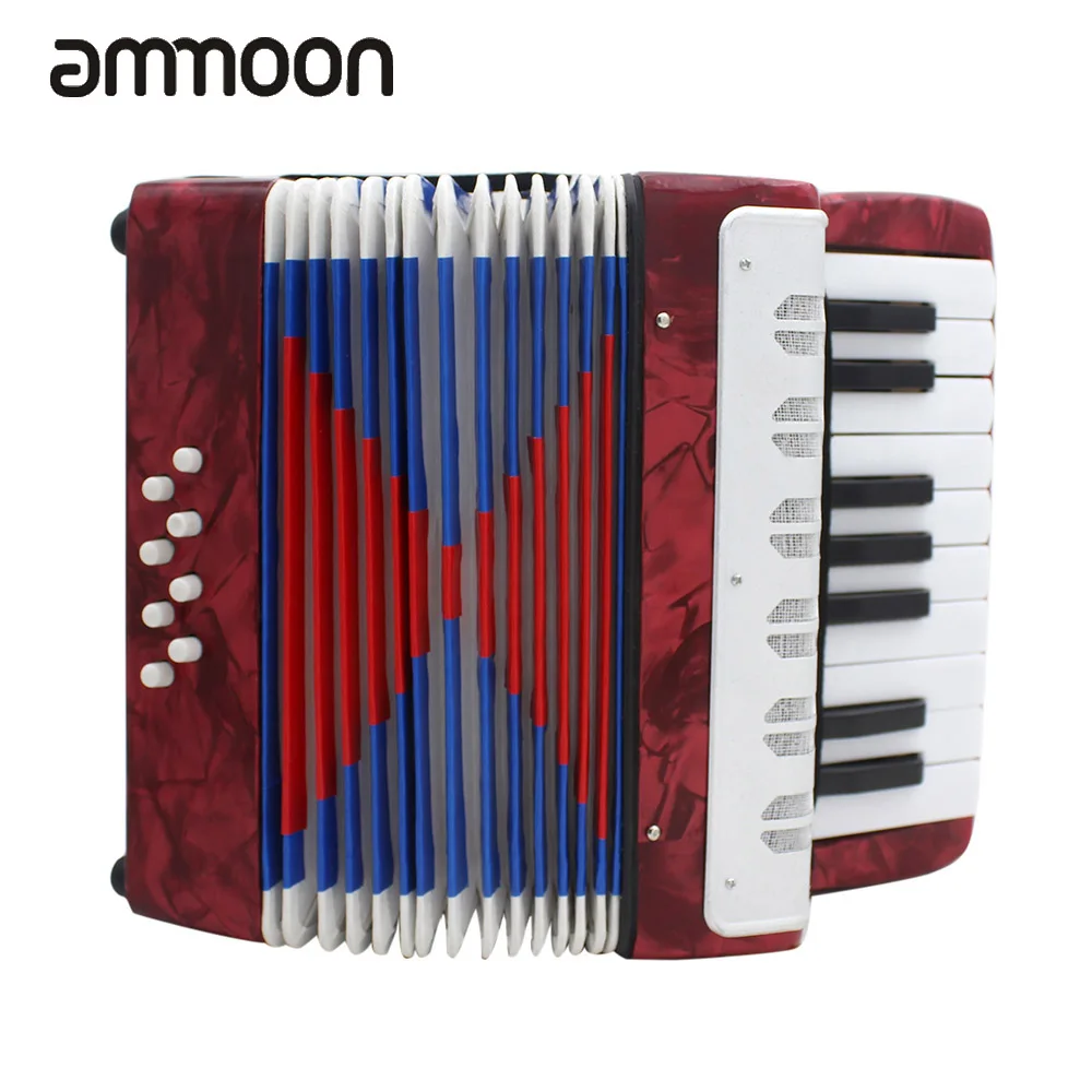 High Quality Mini 17-Key Accordion Durable 8 Bass Accordion Educational Musical Instrument Toy for Amateur Beginner Best Gift
High Quality Mini 17-Key Accordion Durable 8 Bass Accordion Educational Musical Instrument Toy for Amateur Beginner Best Gift