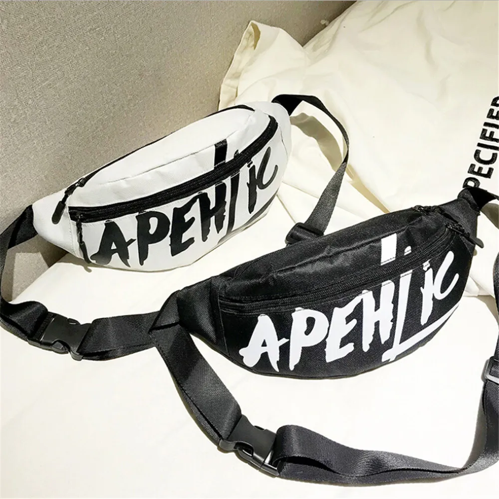 Fashion Women Cool Hip-Hop Letter Print Canvas Waist Pack Bum Bag Belt Money Pouch Travel Fanny Pack for Girl
Fashion Women Cool Hip-Hop Letter Print Canvas Waist Pack Bum Bag Belt Money Pouch Travel Fanny Pack for Girl