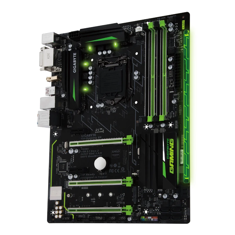 Оригинальная б/у материнская плата GA-Gaming B8 для Gigabyte Gaming B250 LGA1151 DDR4 RGB поддерживает