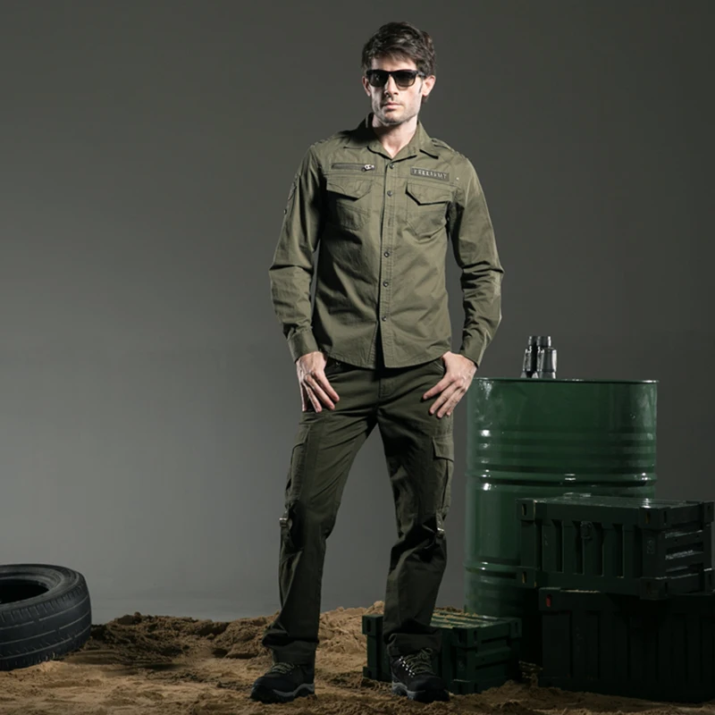 2017 Winter Autumn Mens Joggers Pants Army Clothing and Sales Multi-pocket Loose Cargo Pants Military Style Brand MK-7159A
2017 Winter Autumn Mens Joggers Pants Army Clothing and Sales Multi-pocket Loose Cargo Pants Military Style Brand MK-7159A