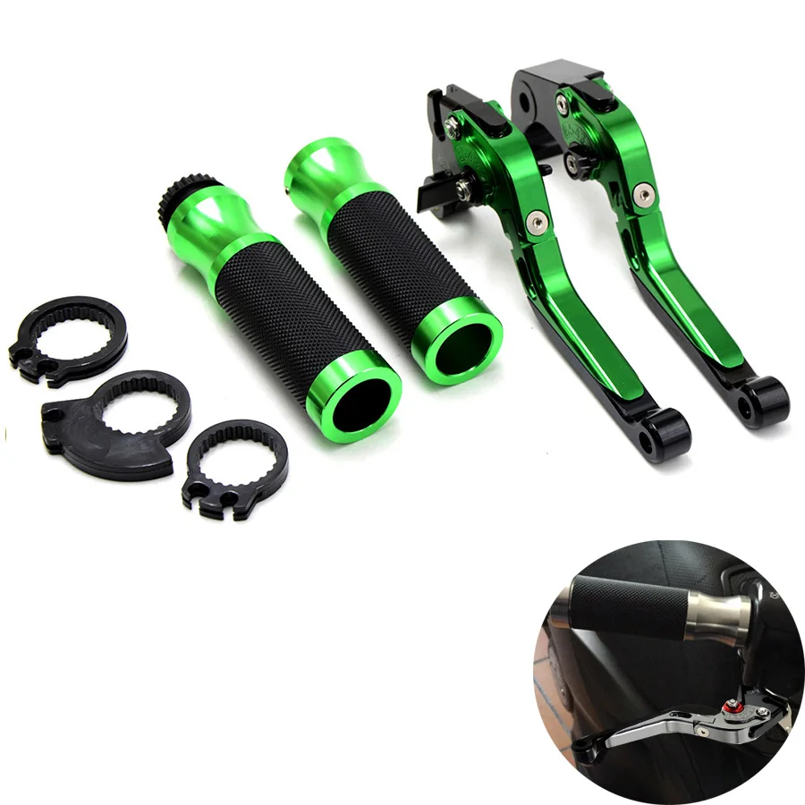 CNC Aluminum Motocycle brake clutch levers & handlebar grips bar Motorcycle parts for Kawasaki Z1000 2003-2006 ZX10R 2004-2005
CNC Aluminum Motocycle brake clutch levers & handlebar grips bar Motorcycle parts for Kawasaki Z1000 2003-2006 ZX10R 2004-2005