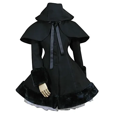 Black Solid Long Gothic Classic/Traditional Lolita Dress Princess Vintage Inspired Elegant Victorian Rococo Cosplay
Black Solid Long Gothic Classic/Traditional Lolita Dress Princess Vintage Inspired Elegant Victorian Rococo Cosplay