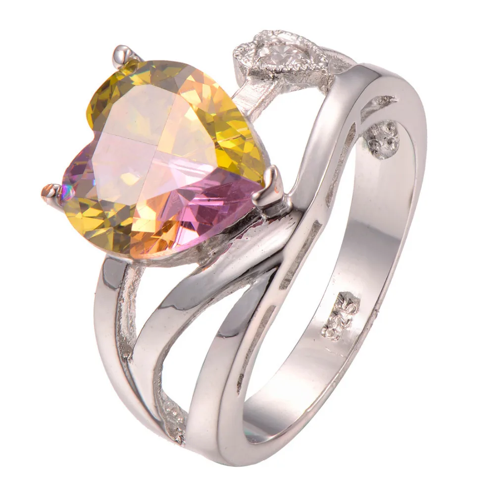 hotsell Rainbow Crystal Zircon925 Sterling silver Ring Fashion party ring wedding ring Size 6 7 8 9 10 11 F1277
hotsell Rainbow Crystal Zircon925 Sterling silver Ring Fashion party ring wedding ring Size 6 7 8 9 10 11 F1277