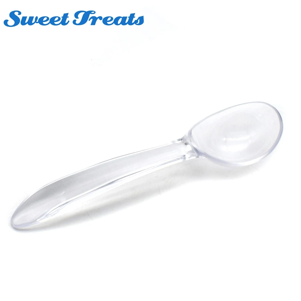 Пластиковые зеркальные ложки для мороженого Sweettreats | Дом и сад