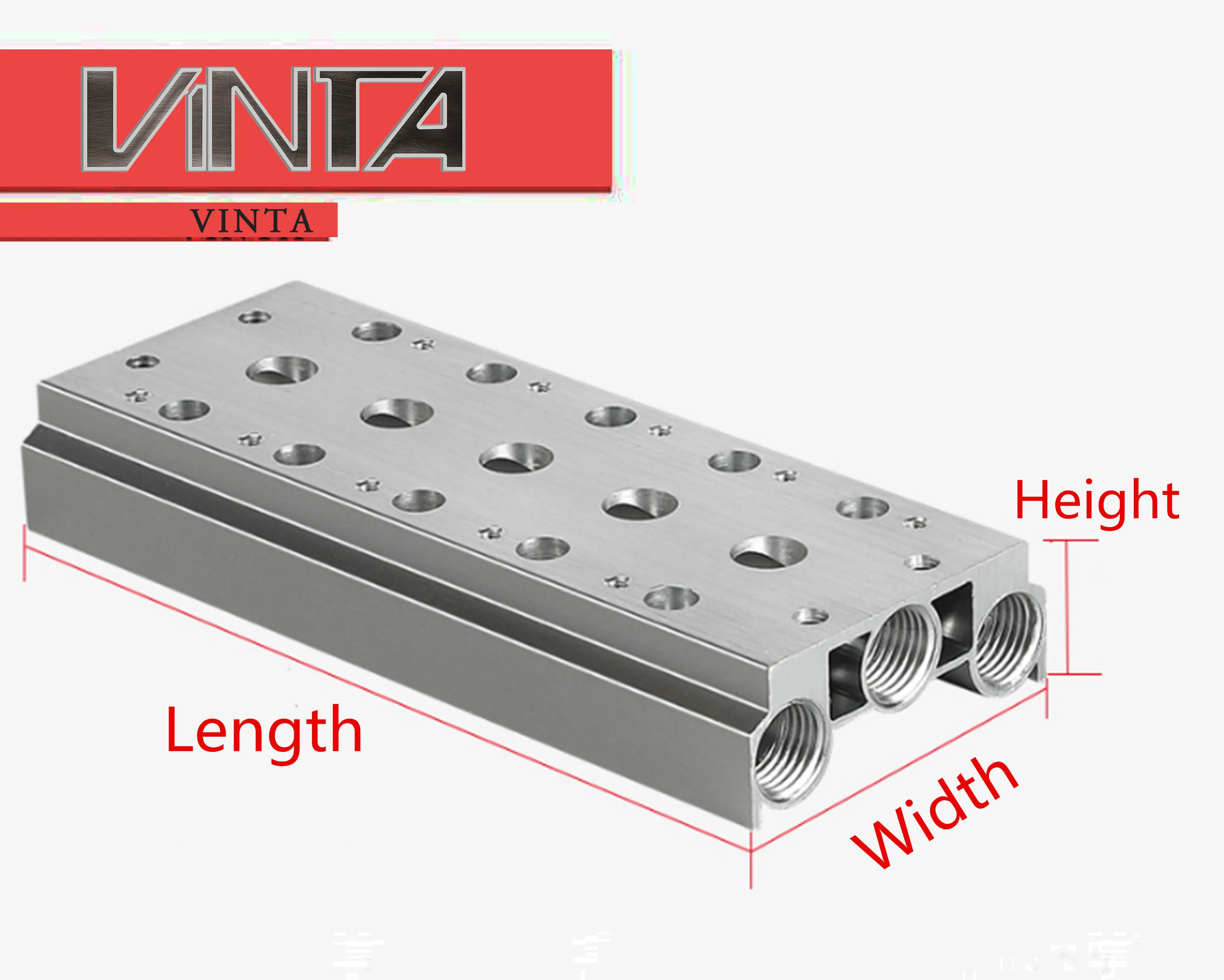 Free Shipping!CNC Bus Board 4V210-08 200M-4F Pneumatic Solenoid Valve Base Electron Magnetic Delivery Valve Manifold
Free Shipping!CNC Bus Board 4V210-08 200M-4F Pneumatic Solenoid Valve Base Electron Magnetic Delivery Valve Manifold
