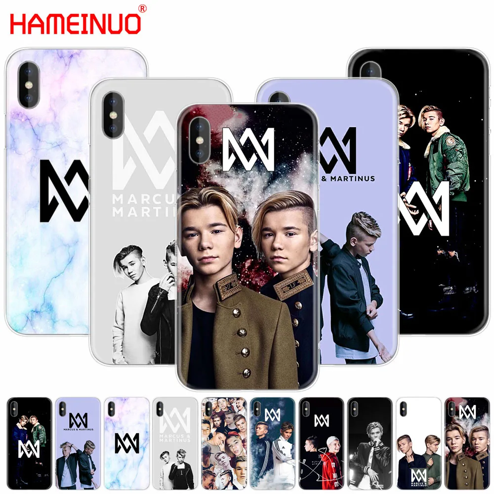 HAMEINUO Маркус и Мартинус чехол для мобильного телефона iphone X 8 7 6 4 4s 5 5s SE 5c 6s plus |