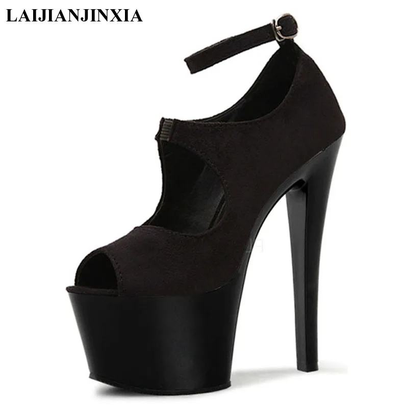LAIJIANJINXIA New Designer 17cm thin heels platform High Heels Shoes PU Leather fashion shoes woman bridal/wedding pumps
LAIJIANJINXIA New Designer 17cm thin heels platform High Heels Shoes PU Leather fashion shoes woman bridal/wedding pumps