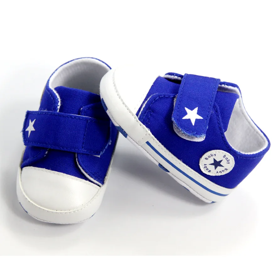 Модная простая Стильная однотонная обувь для новорожденных мальчиков и девочек