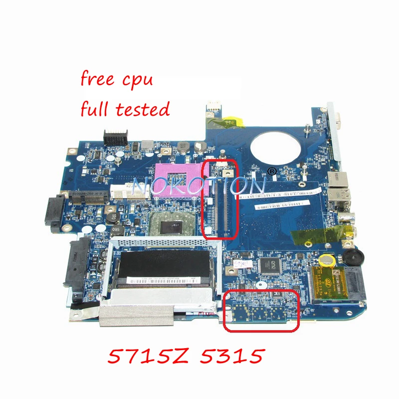 Материнская плата NOKOTION LA-3551P ICL50 для ноутбука Acer aspire 5715Z 5315 MBAKM02001 DDR2 UMA
Материнская плата NOKOTION LA-3551P ICL50 для ноутбука Acer aspire 5715Z 5315 MBAKM02001 DDR2 UMA