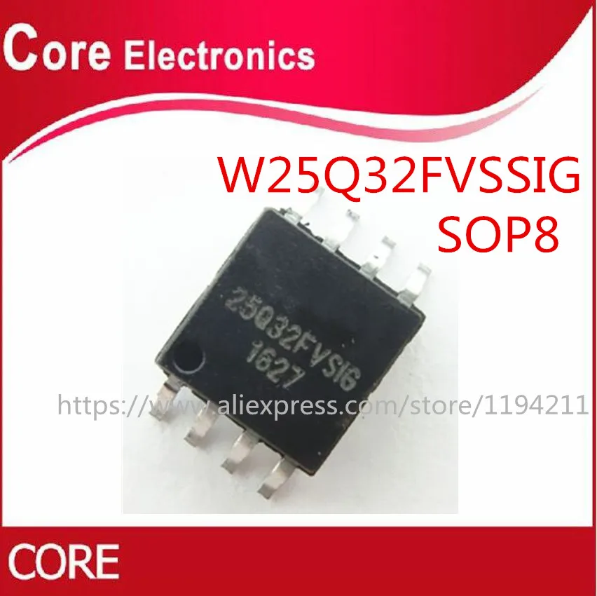 50 шт. W25Q32FVSSIG SOP8 25Q32 W25Q32FVSIG SMD W25Q32 оригинальный IC|Интегральные схемы| |