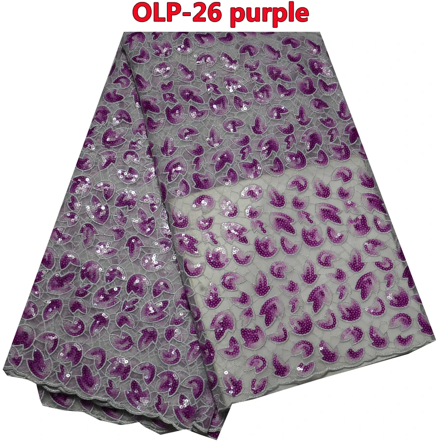 Factory Price High Quality African Double Organza Lace Fashion French Laces With Sequins For Wedding Dress OLP-26
Factory Price High Quality African Double Organza Lace Fashion French Laces With Sequins For Wedding Dress OLP-26