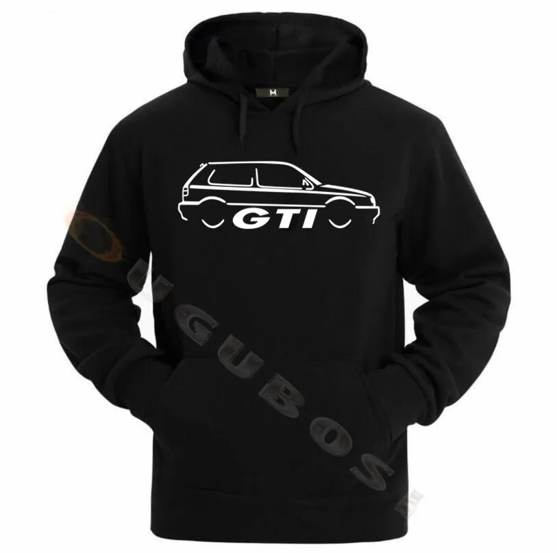 V W GOLF GTI MK 3 Вдохновленный Классический автомобиль толстовка|Мужские толстовки и