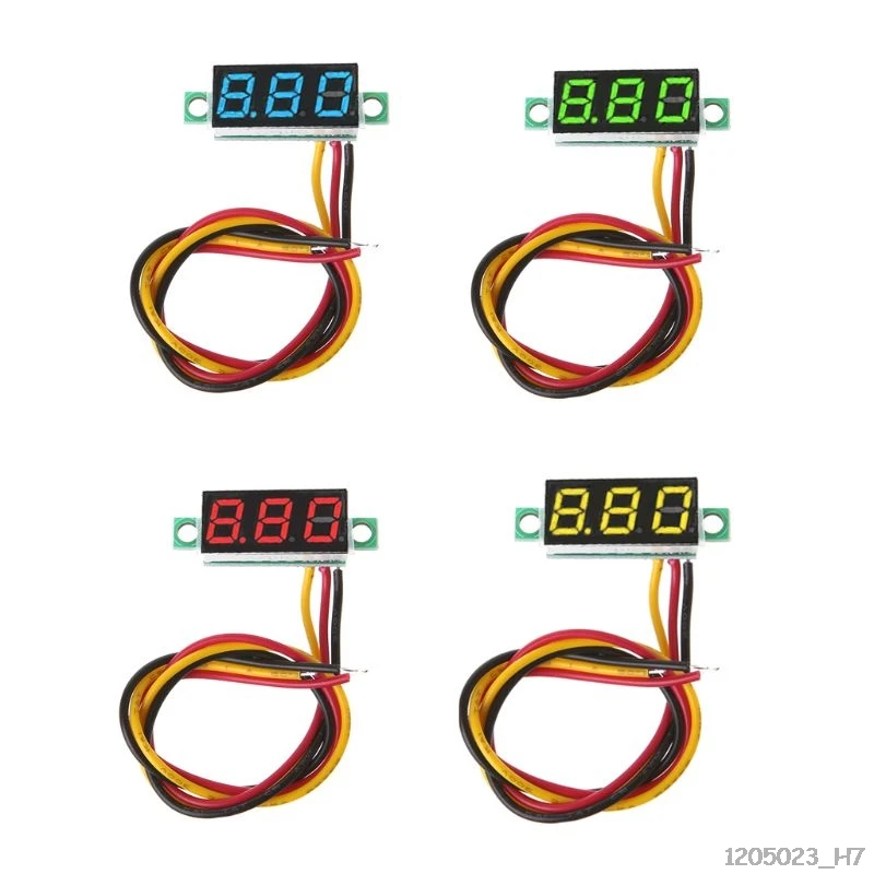 0.28 Inch Mini DC 0-100V 3 Wires LED Display Digital Voltmeter Gauge Voltage Panel Meter Detector Monitor Tools
0.28 Inch Mini DC 0-100V 3 Wires LED Display Digital Voltmeter Gauge Voltage Panel Meter Detector Monitor Tools