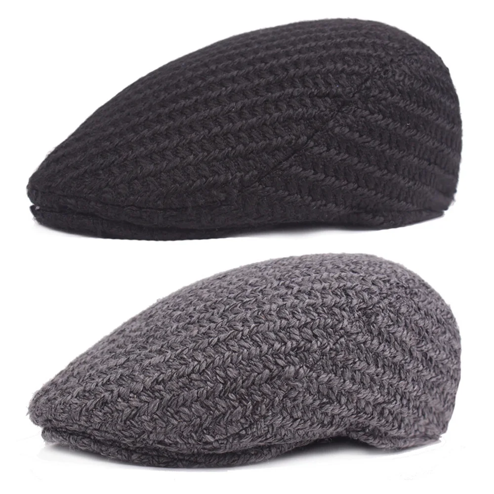 Men Vintage Knitted Winter Cabbie Driving Golf Beret Hat Newsboy Soft Flat Cap HATCS0546
Men Vintage Knitted Winter Cabbie Driving Golf Beret Hat Newsboy Soft Flat Cap HATCS0546