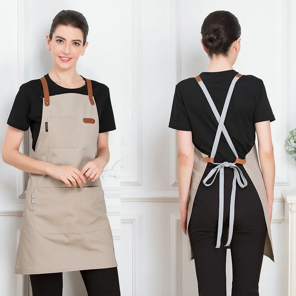 Unisex Fashion Chef Cook Kitchen Apron Coffee Shop Hairdresser Sleeveless Work Uniform Bib Work Clothing Antifouling Aprons
Unisex Fashion Chef Cook Kitchen Apron Coffee Shop Hairdresser Sleeveless Work Uniform Bib Work Clothing Antifouling Aprons