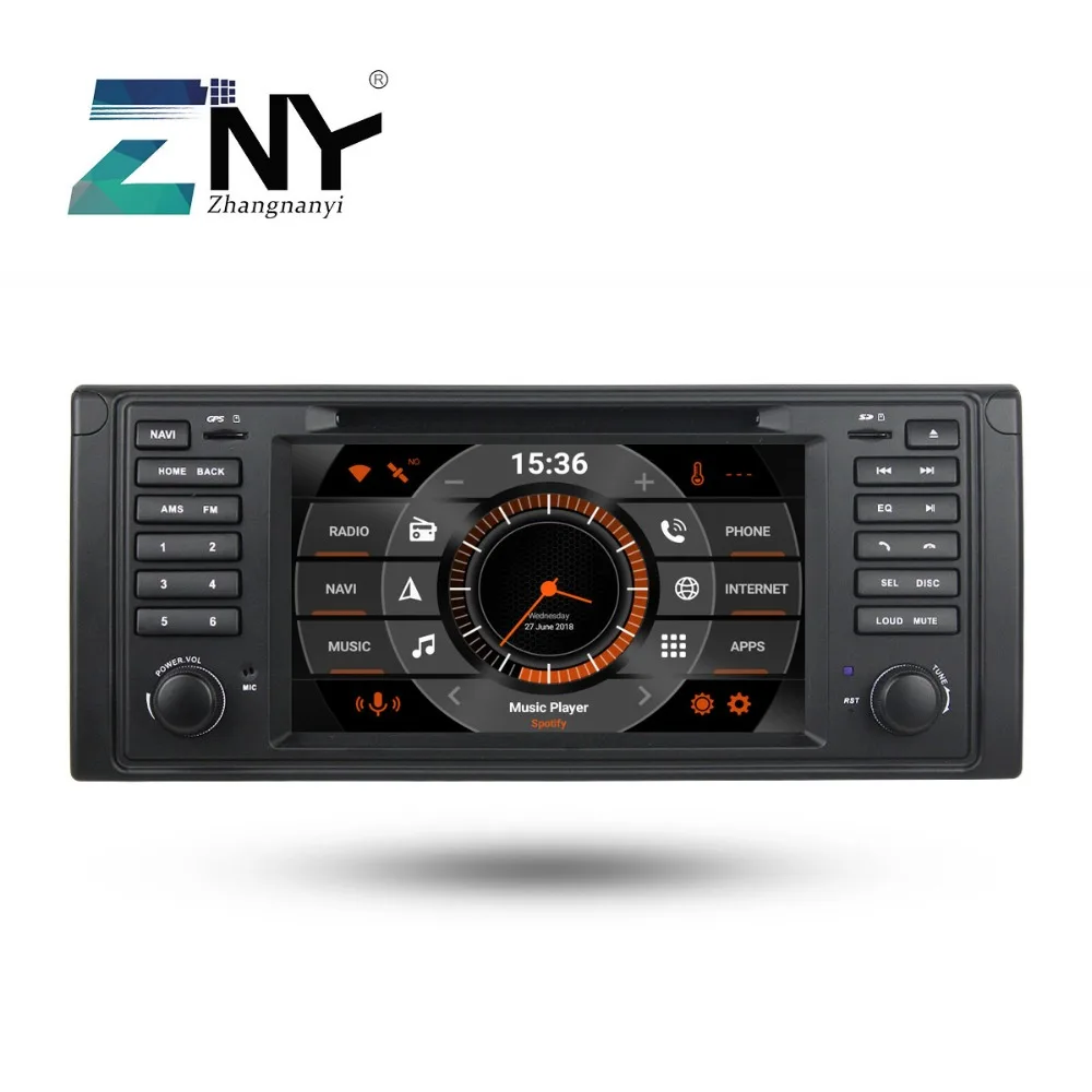 7 "HD Android 9 0 автомобильный стерео gps для BMW 5 серии X5 E53 E39 Авто Радио FM RDS DVD +