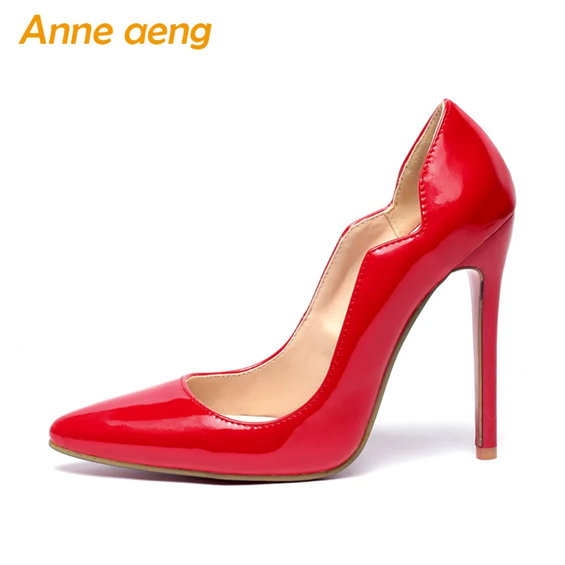 women pumps 12cm high heels pointed toe patent leather shoes classic elegant office ladies women shoes red pumps big size 34-46
women pumps 12cm high heels pointed toe patent leather shoes classic elegant office ladies women shoes red pumps big size 34-46