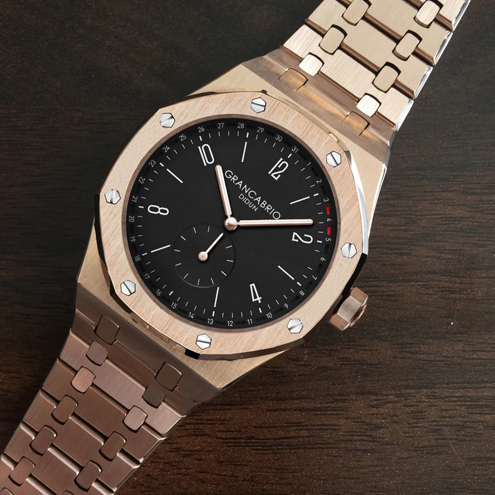 Мужские часы лучший бренд класса люкс кварцевые деловые с металлическим