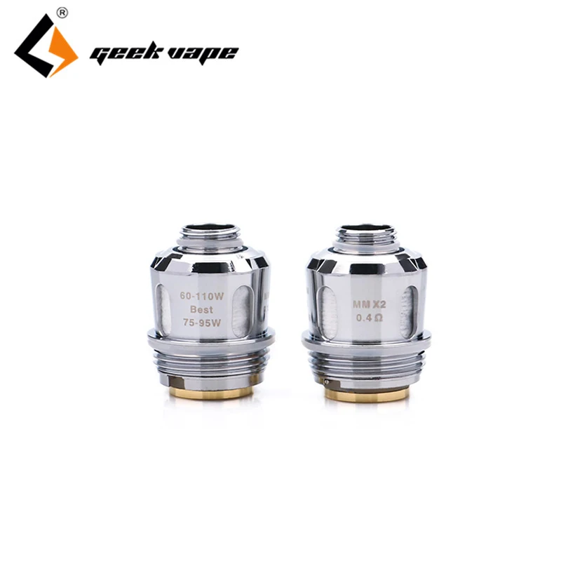 3pcs/pack Geekvape Alpha Replacement Coils single coil 0.15 ohm & double coil 0.4 ohm for Geekvape Alpha Sub Ohm Tank
3pcs/pack Geekvape Alpha Replacement Coils single coil 0.15 ohm & double coil 0.4 ohm for Geekvape Alpha Sub Ohm Tank