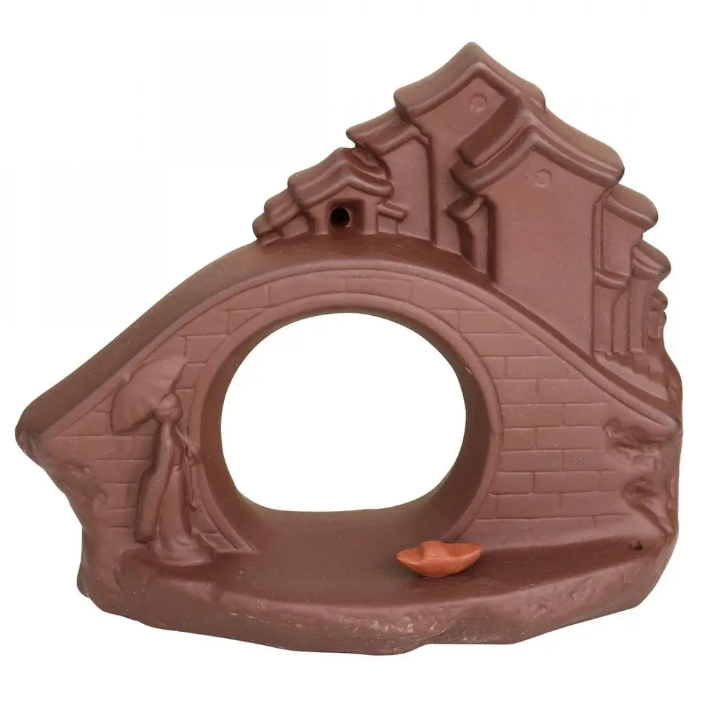 Incense Cone Sticks Holder Purple Sand Aromatherapy Censer Natural Backflow Incense Burner Used Indoors Buddhist Decoration
Incense Cone Sticks Holder Purple Sand Aromatherapy Censer Natural Backflow Incense Burner Used Indoors Buddhist Decoration