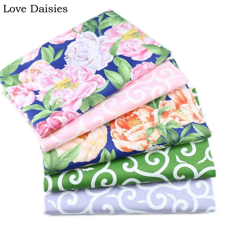 100% Cotton BLUE Elegant Big Pink Orange Floral Flowers Pink/Green/Gray Vine Fabric for DIY Bedding Sheet Apparel Dress Handwork
100% Cotton BLUE Elegant Big Pink Orange Floral Flowers Pink/Green/Gray Vine Fabric for DIY Bedding Sheet Apparel Dress Handwork