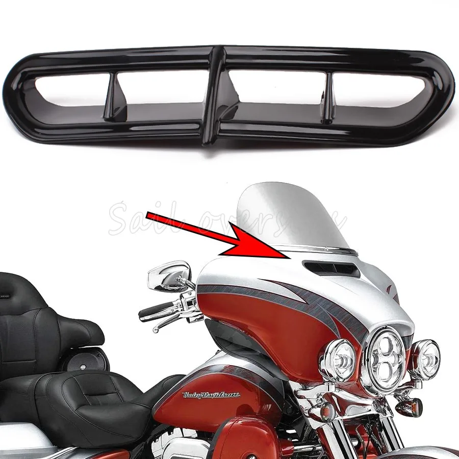 Free Shipping Black Brand New Motorcycle Fairing Air Vent Duct Bezel For Harley Touring Electra Street Glide 2014-Later Moto
Free Shipping Black Brand New Motorcycle Fairing Air Vent Duct Bezel For Harley Touring Electra Street Glide 2014-Later Moto