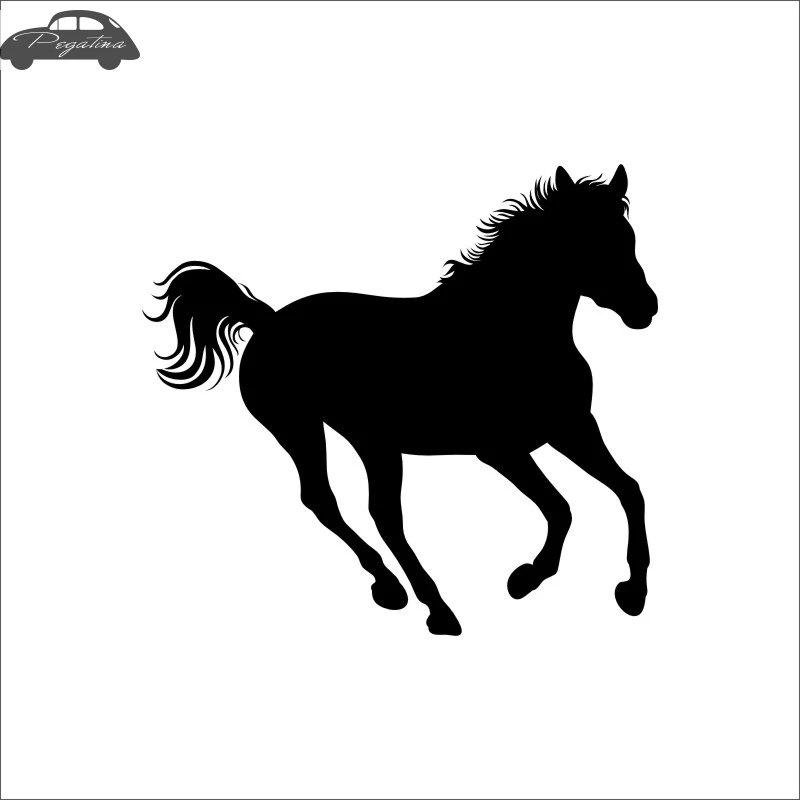 Верховая езда Гонки Наклейка автомобиля наклейка с ковбоем Horserace плакат