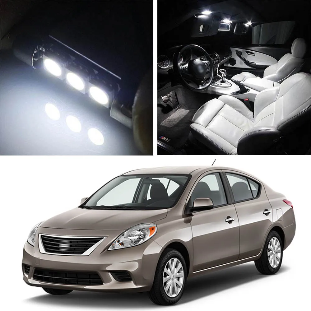 Canbus LED Lamp Interior Map Dome Trunk Plate Light Bulbs For Nissan Versa 2007-2013
Canbus LED Lamp Interior Map Dome Trunk Plate Light Bulbs For Nissan Versa 2007-2013