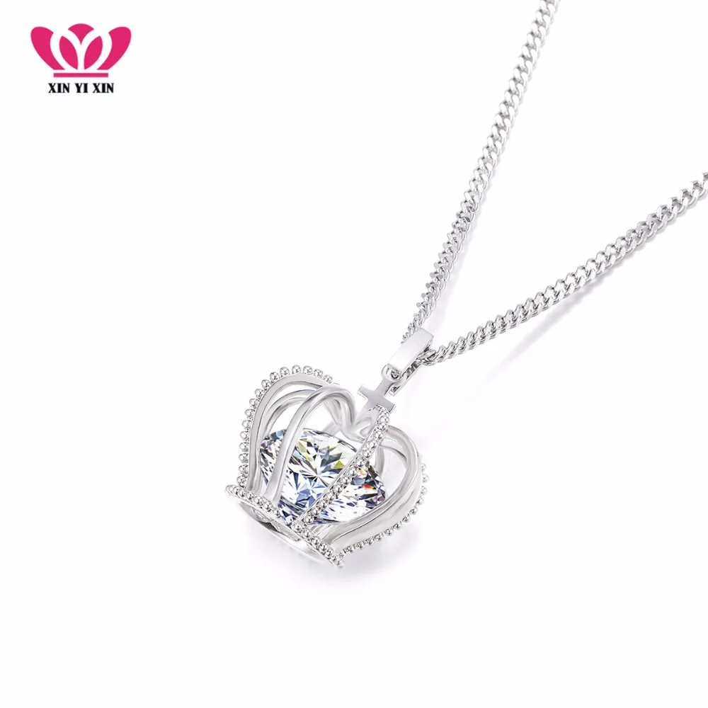 Luxury Big Cubic Zirconia Crown Pendant Necklace British Crown Pendant Long Neckalce For Women Wedding Party Jewelry 2019 New
Luxury Big Cubic Zirconia Crown Pendant Necklace British Crown Pendant Long Neckalce For Women Wedding Party Jewelry 2019 New