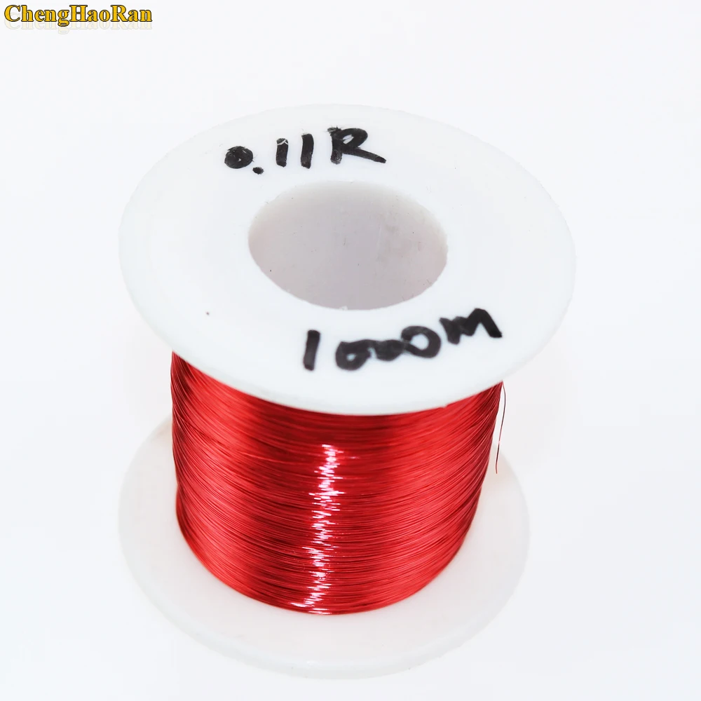 ChengHaoRan 1000 m 0.1 mm red new polyurethane enameled copper wire flying lead QA-1-155
ChengHaoRan 1000 m 0.1 mm red new polyurethane enameled copper wire flying lead QA-1-155