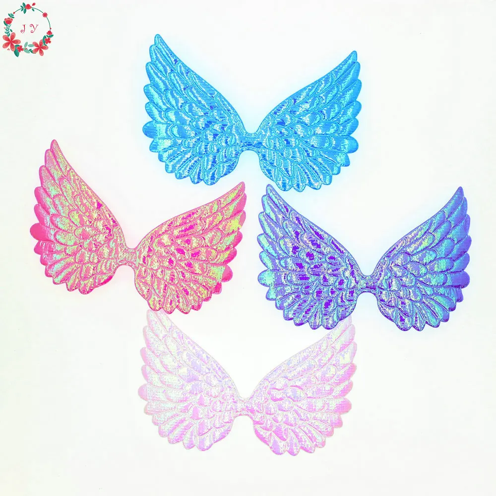 100pcs/lot 10cm Large AB Iridescent Angel Wing Appliques Double Sided Glitter Fabric Wings Cut Outs Scrapbook Party Decor
100pcs/lot 10cm Large AB Iridescent Angel Wing Appliques Double Sided Glitter Fabric Wings Cut Outs Scrapbook Party Decor